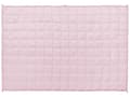 Miniatyrbilde 5 av 7: Veggdyne rosa polyester glassperler 100 x 150 cm 4 kg enkelt dyne kledd