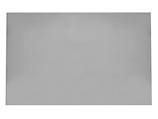 Vektteppe i grått polyesterstoff 100 x 150 cm Ensfarget mønster Moderne design Soveromstekstil