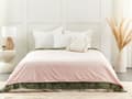 Miniatyrbilde 2 av 7: Vektdyne Rosa Polyester 150 x 200 cm Ensfarget mønster Moderne design Soveromstekstil Overtrekk