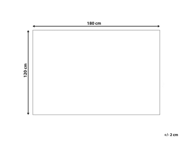 Vektteppe Grønt polyesterstoff 120 x 180 cm Prikkete mønster Moderne design Soveromstekstil