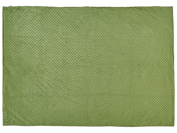 Vektteppe Grønt polyesterstoff 120 x 180 cm Prikkete mønster Moderne design Soveromstekstil