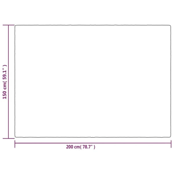 tyngdetæppe med betræk 150x200 cm 11 kg stof grå