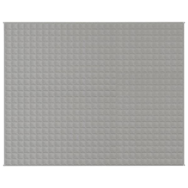 Tyngdtäcke grå 235x290 cm 15 kg tyg