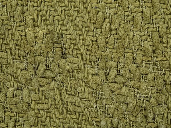 Filt Grön Bomull och Akryl 200 x 220 cm Vävd Sängpläd med Tofsar Överkast