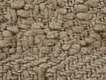 Miniatyrbild 7 av 7: Filt Taupe Bomull och Akryl 200 x 220 cm Vävd Sängpläd med Tofsar Överkast