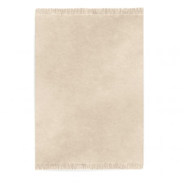 Melange puuvillapeitto 150x200 beige