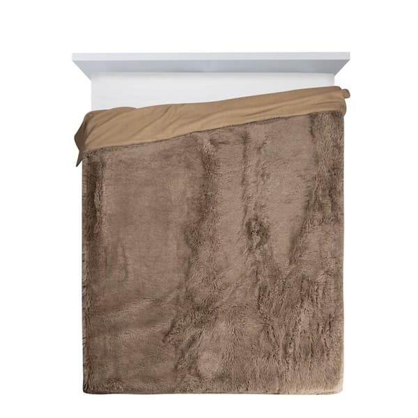 PLÄCKE D91 TIFANY 1 150 X 200 CM MÖRK BEIGE