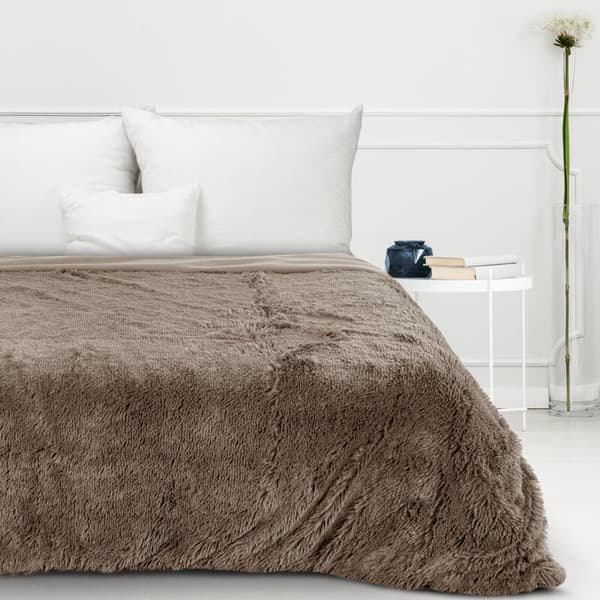 PLÄCKE D91 TIFANY 1 150 X 200 CM MÖRK BEIGE