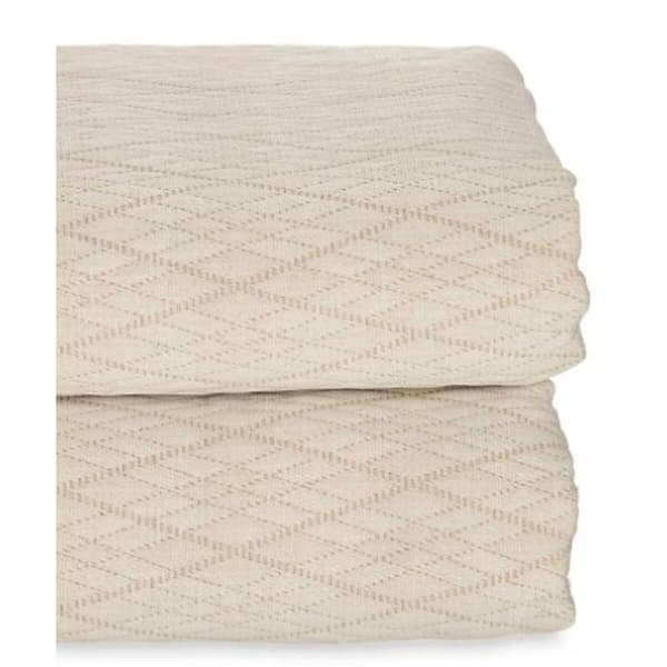 Sängöverdrag 240 x 260 cm Romb Beige (4 antal)