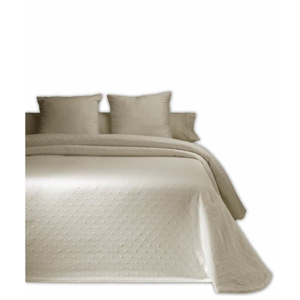 Sängöverdrag Hosteline CARMINA Beige Säng 135 (1 Delar)