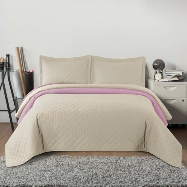Tæppe Inez Beige & Lyserød 2.20*2.40