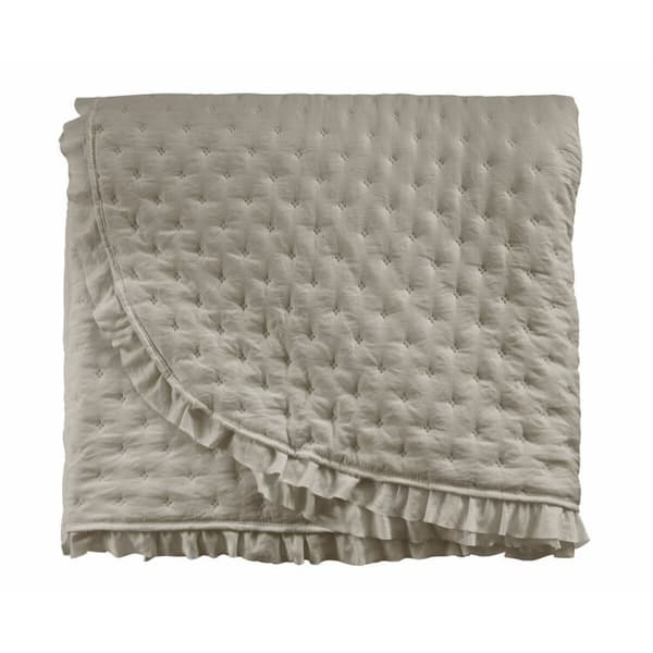 Sengetæppe (vattæppe) Pierre Cardin AROA Beige Seng 90 (2 Dele)