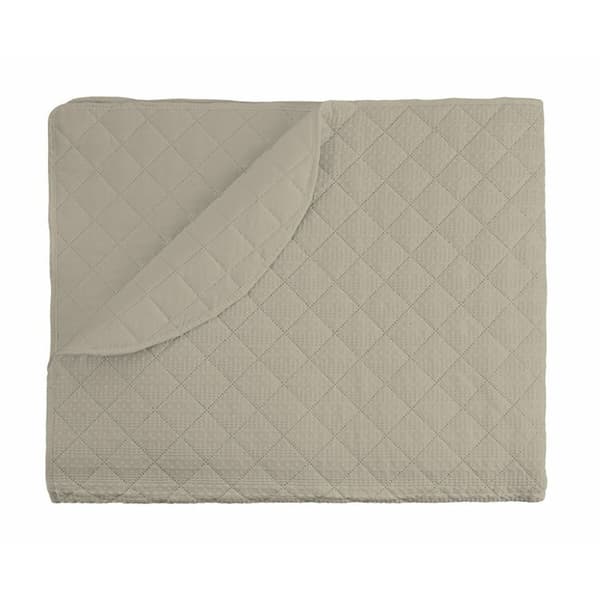 Sengetæppe (vattæppe) Pierre Cardin EGNA Beige Seng 135