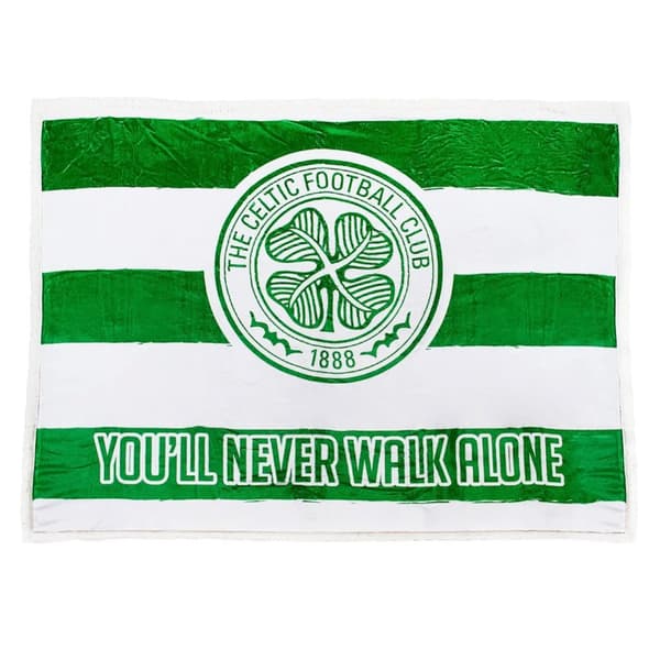 Celtic FC You´ll Never Walk Alone Sherpa Fleece Blanket