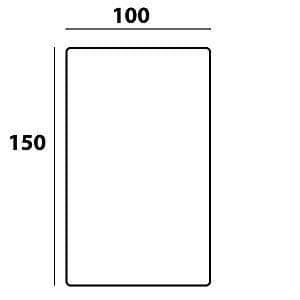Elektrisk sängvärmare 150x100cm 8 timer temperatur Tvättbar 60 W 60W Camry CR 7416 Grå