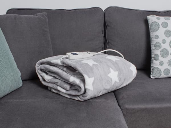 ELPLÄT NOVEEN EB651 GREY STAR SUPER SOFT 180X130CM