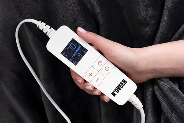 Noveen EB650 elektrisk tæppe 160 W Grå