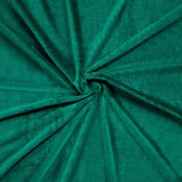 Fleece tæppe 200x220 cm TEESA - grøn