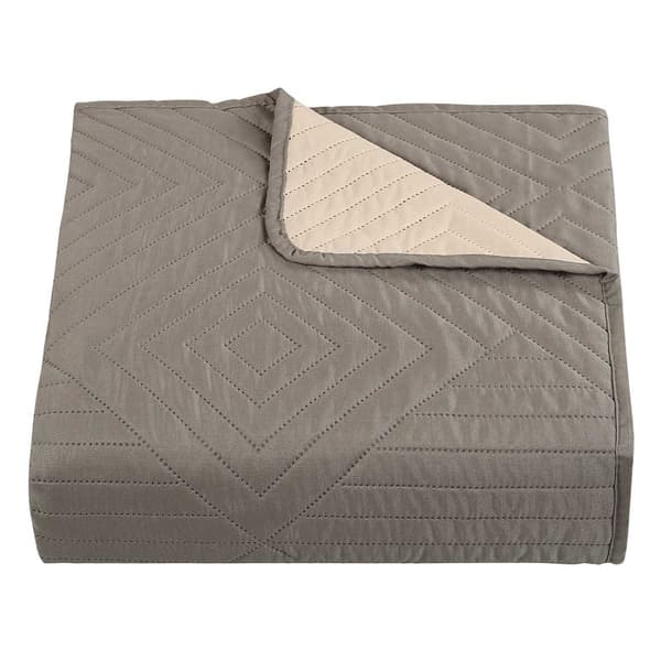 Överkast LAMIA/grå+ecru/170X210 (kampanj)