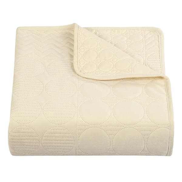 Sengetæppe ELEGANT/creme/170x210