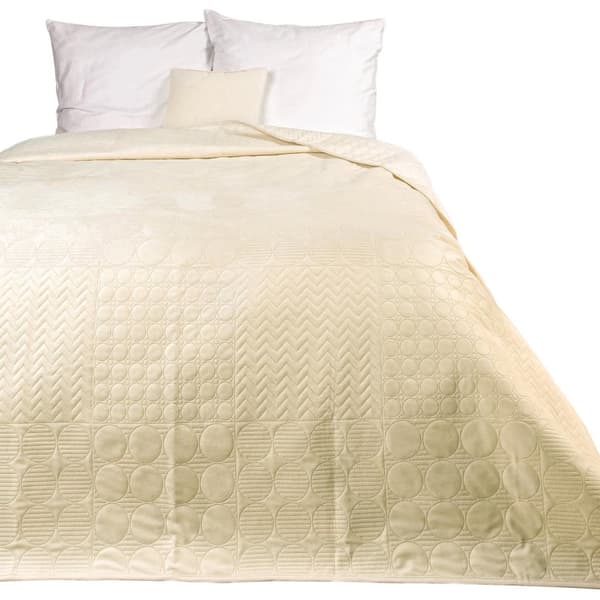 Sengetæppe ELEGANT/creme/170x210