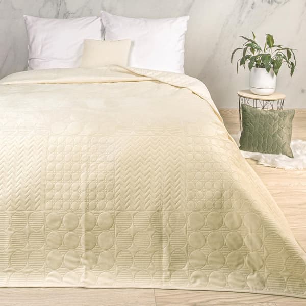 Sengetæppe ELEGANT/creme/170x210