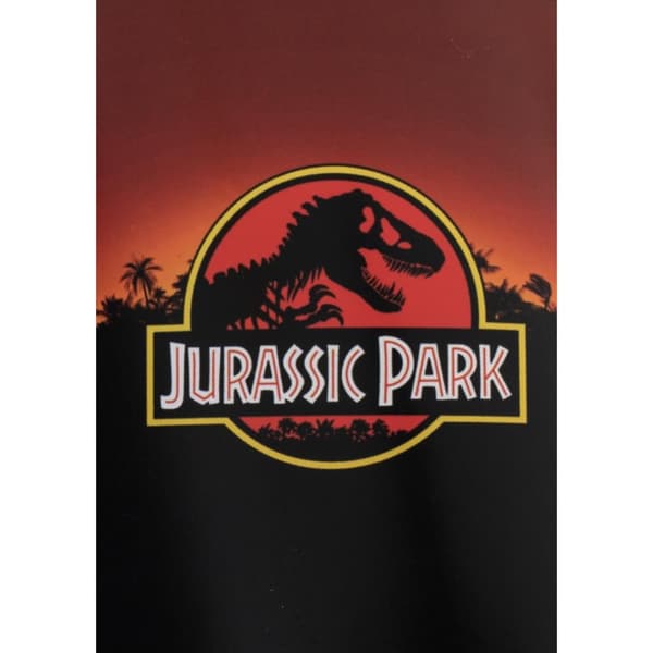 Jurassic Park Premiumfilt i korallfärgad fleece