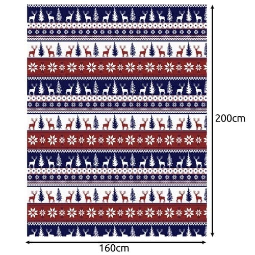 Dubbelsidig Filt & Örngott - 1,6x2m
