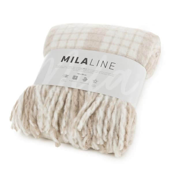 MOHAIR TÆPPE 8 130 X 170 CM BEIGE