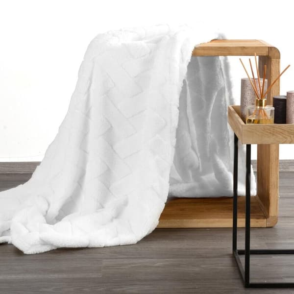 TÆPPE D91 CARO 150 X 200 CM HVID