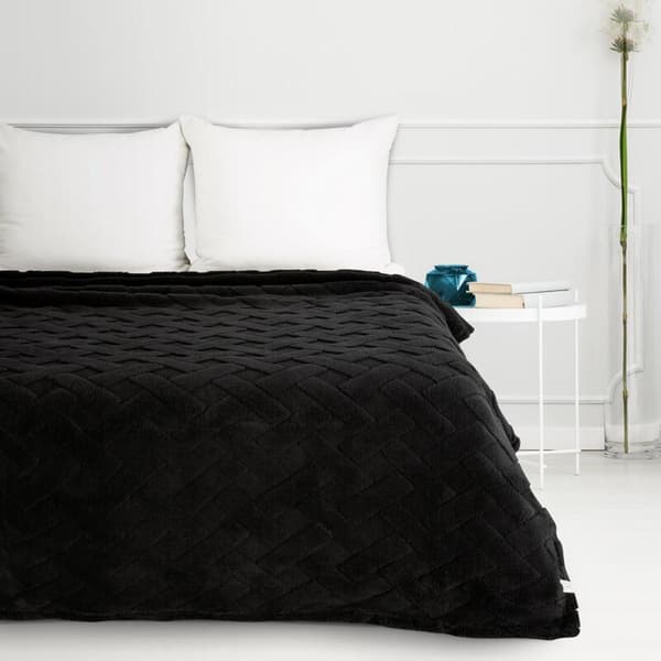 TÆPPE D91 CARO 170 X 210 CM SORT