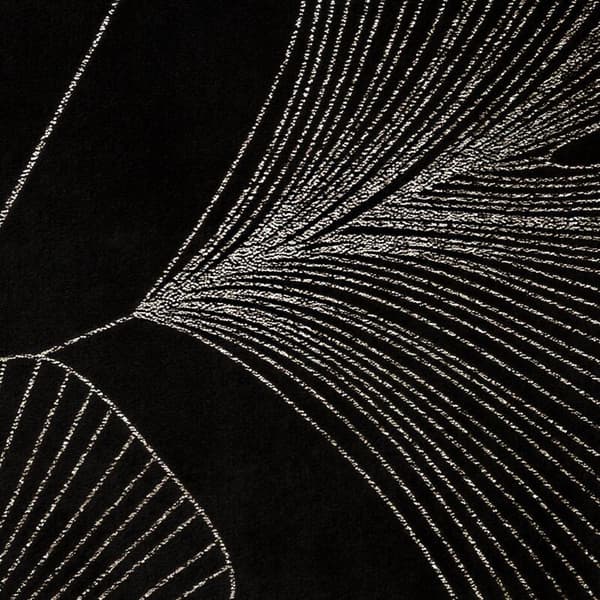 TÆPPE GINKO1 150 X 200 CM SORT
