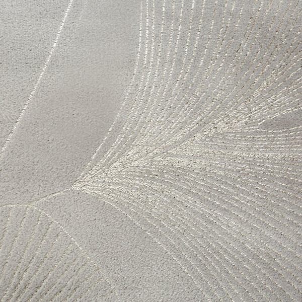 TÆPPE GINKO1 150 X 200 CM SØLV