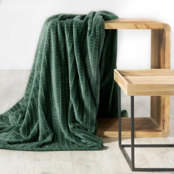 TÆPPE D91 CINDY2 170 X 210 CM MØRKEGRØN