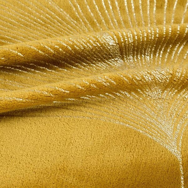 GINKO1 TÄCK 150 X 200 CM GULD
