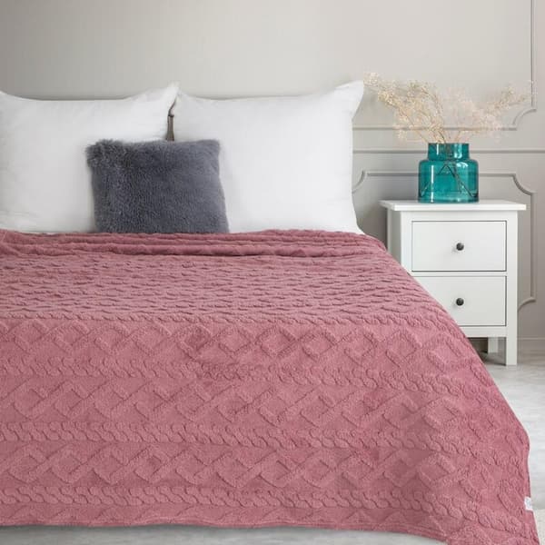 PEOITO D91 BRAID 200 X 220 CM PAUVERINPINKI