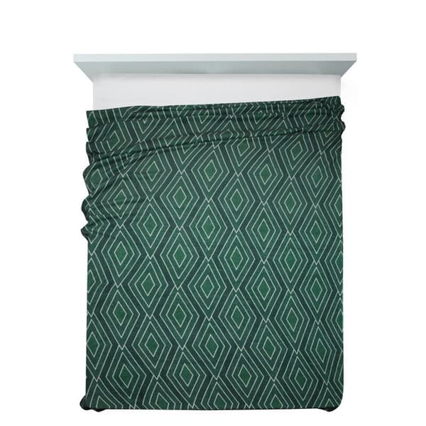 DÆPPE D91 GEO 02 150 X 200 CM GRØN