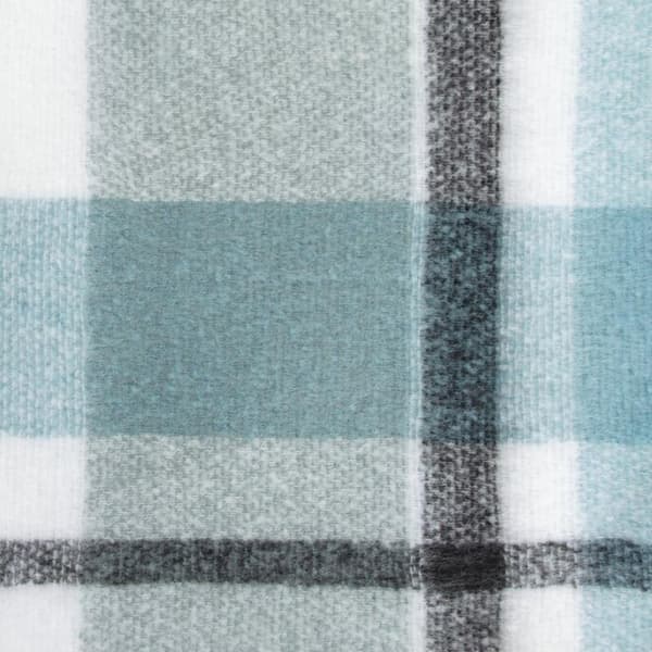 MOHAIR-PLÄCKE 5 130 X 170 CM BLÅ