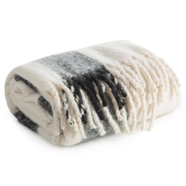 MOHAIR TÆPPE 7 130 X 170 CM SORT