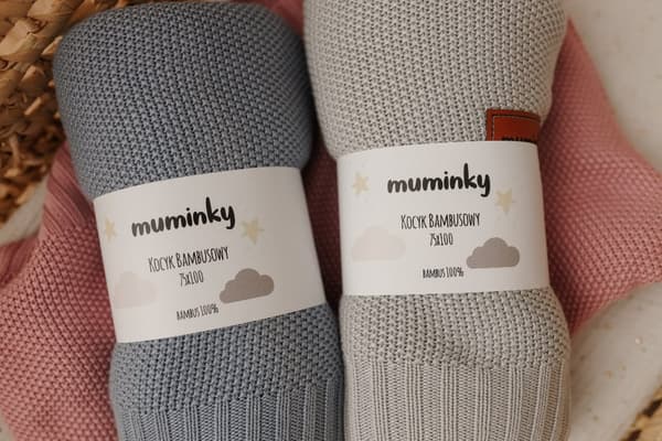 Bambupeitto harmaa 100x80