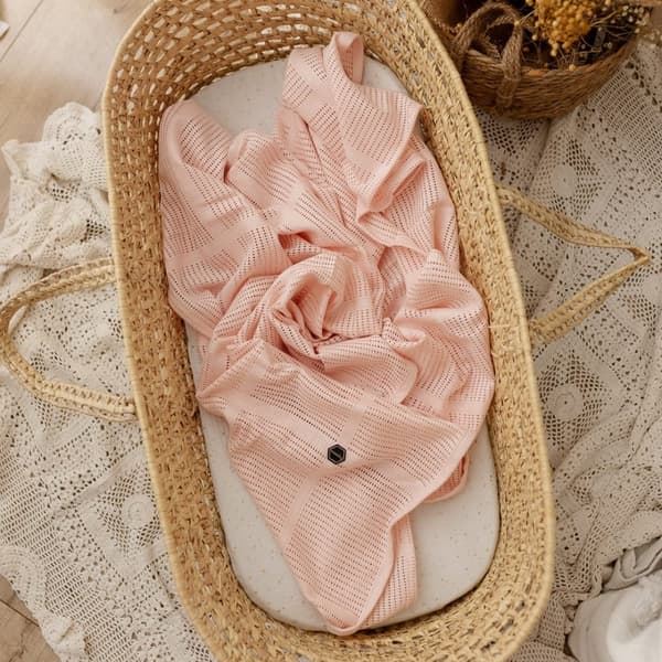 LuLu Sommer Bomuld Wrap Pink