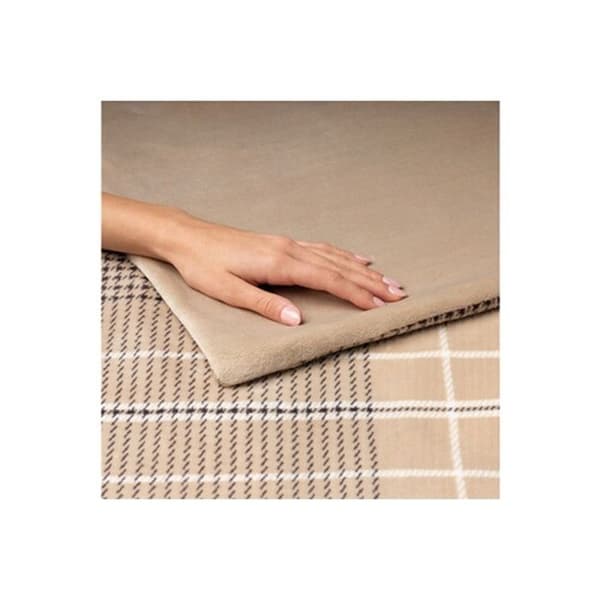 Värmefilt - Dreamland - Indulgent Days XL - 180x140cm - Tartan Beige