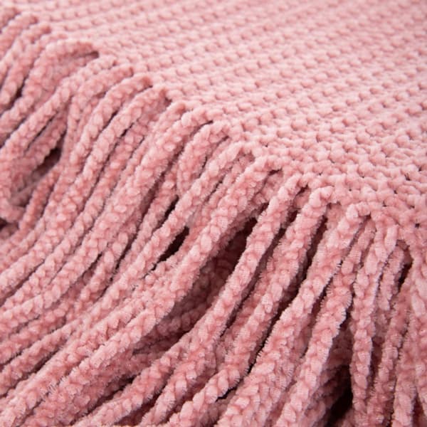Peitto | CHENILLE | chenille pinkki | 130x170cm | 856032