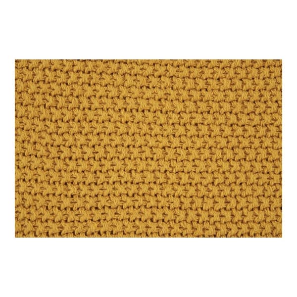 Rootz Plaid återvunnet bomullskast - Filt - mysig täckning - miljövänligt - 130 cm x 170 cm