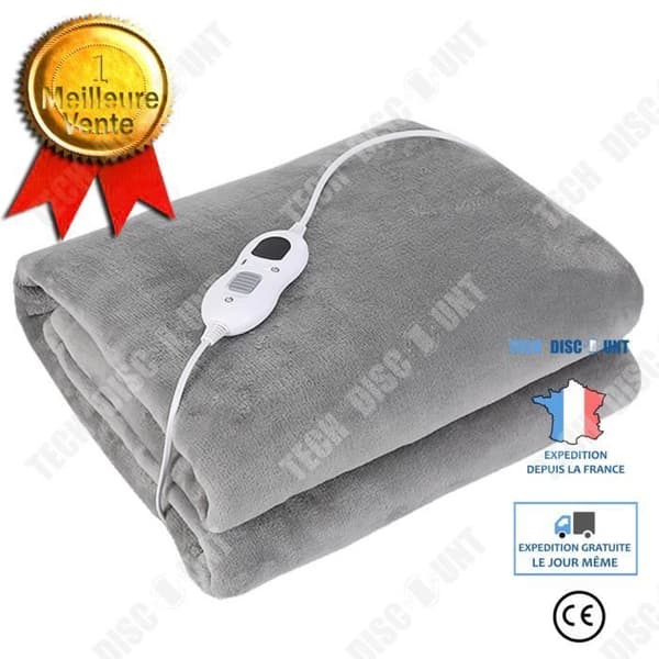 TD® Elfilt, elektrisk filt, elektrisk filt, knäskydd, elektrisk filt 110V, 152x127 cm