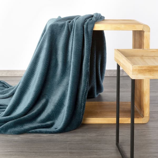 CINDY5 tæppe 150x200 Design91 marineblå