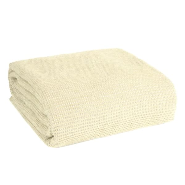 Tæppetæppe AMBER 200x220 Design91 creme