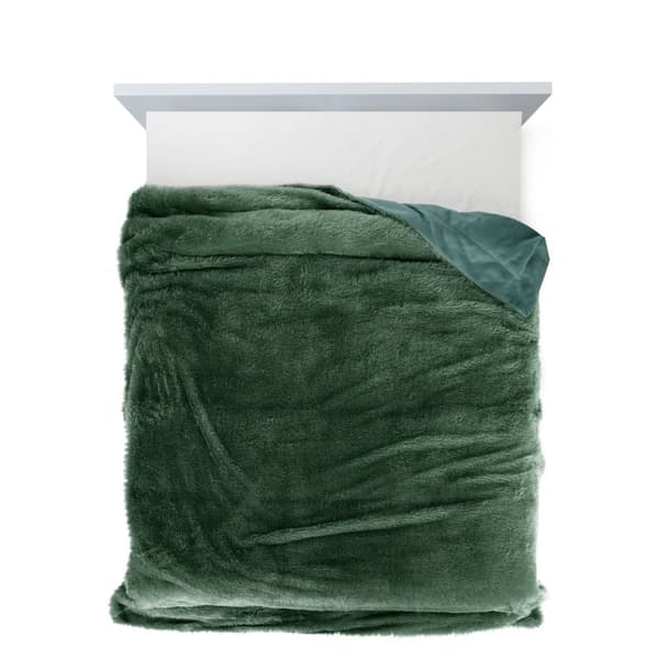 TIFFANY tæppe 150x200 Design91 mørkegrøn