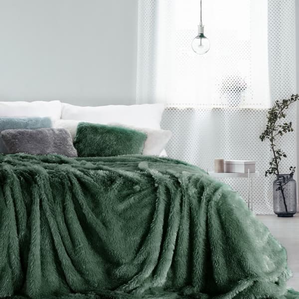 TIFFANY tæppe 150x200 Design91 mørkegrøn