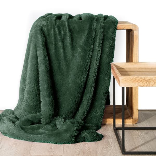 TIFFANY tæppe 150x200 Design91 mørkegrøn